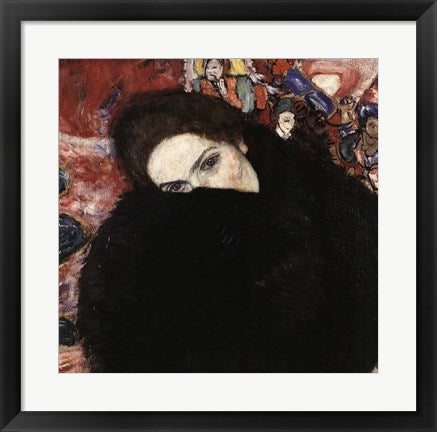 Lady with Muff, 1916-17 by Gustav Klimt