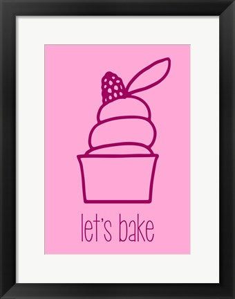 Let's Bake - Dessert III Pink by Color Me Happy