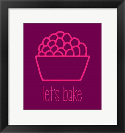 Let's Bake - Dessert II Magenta by Color Me Happy