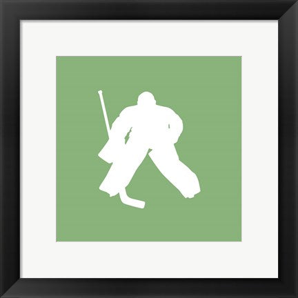 Hockey Player Silhouette - Part II by Sports Mania