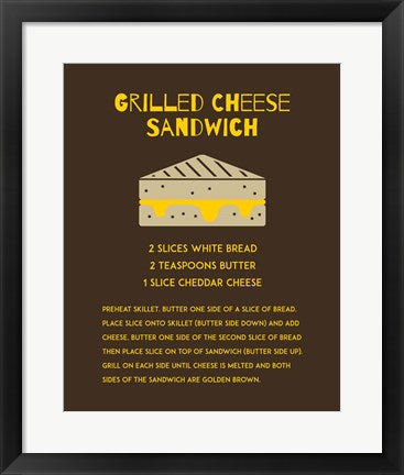 Grilled Cheese Sandwich Recipe Brown by Color Me Happy