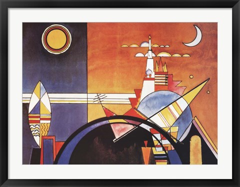 La Grande Piazza a Kiev by Wassily Kandinsky