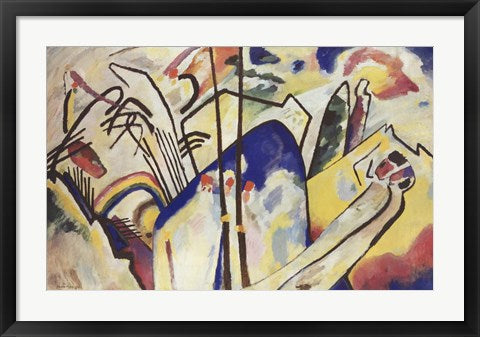 Komposition 4 ,1939 by Wassily Kandinsky