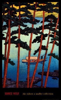 Winter at Arashiyama Art Print by Kawase Hasui - Japanese Landscape Wall Décor