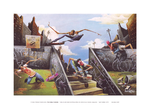 The Daily Grind by Frank Morrison - Urban Art Print for Home & Office Decor
