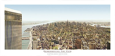 Remembering the View Small Art Print by Kathleen Hession - 8.5 x 16.5 Wall Décor