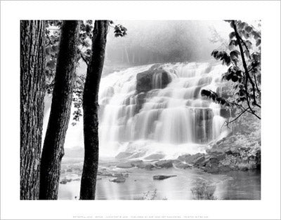Waterfall Lake by Anon Wall Art Décor 11 x 14 Art Print