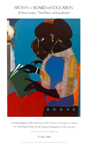 The Lamp by Romare Bearden Wall Art Décor 35 x 21 1/2 Art Print