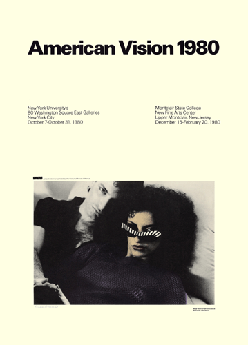 American Vision, 1980 by Ellen Denuto - Abstract 31x24 Wall Art Print