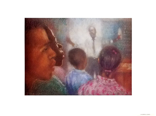 The Lesson by Brenda Joysmith Art Print - 18x... Wall Decor