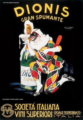 Lithograph Dionis by Plinio Codognato Wall Art Décor 36 x 25 Art Print