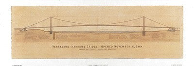 Verrazano Narrows Bridge Art Print by Craig Holmes - Iconic NYC Landmark Wall Decor