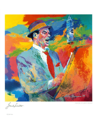 Frank Sinatra by LeRoy Neiman Wall Art Décor 24 x 20 Art Print