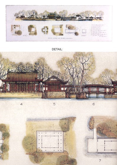 Oriental Gardens Art Print by Roger Vilar - Buy Now