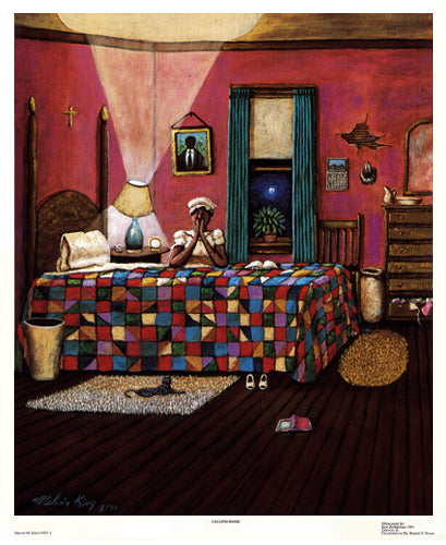 Calling Home by Melvin King Art Print - Emotional & Modern Wall Decor 26x20