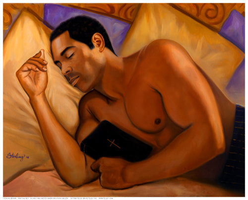 Spiritual Nap III by Sterling Brown Wall Art Décor 8 1/4 x 10 1/2 Art Print