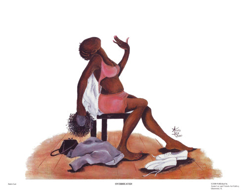 Overheated by Annie Lee Wall Art Décor 13 1/2 x 17 Art Print