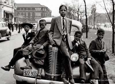 South Side Chicago, 1941 by Russell Lee Wall Art Décor 24 x 36 Art Print