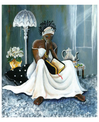 My Cup Runneth Over by Annie Lee Wall Art Décor 26 x 21 Art Print