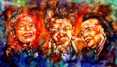 Trailblazers by Andrew Nichols Wall Art Décor 16 x 27 Art Print