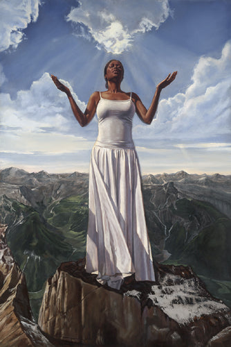 For Every Mountain by WAK - Kevin A. Williams Wall Art Décor 36 x 24 Art Print