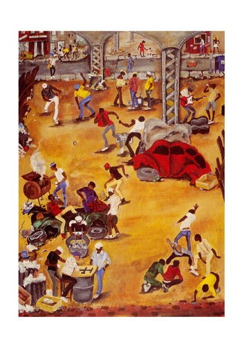 Country Club notecard by Annie Lee Wall Art Décor 8 x 5 ½ Art Print