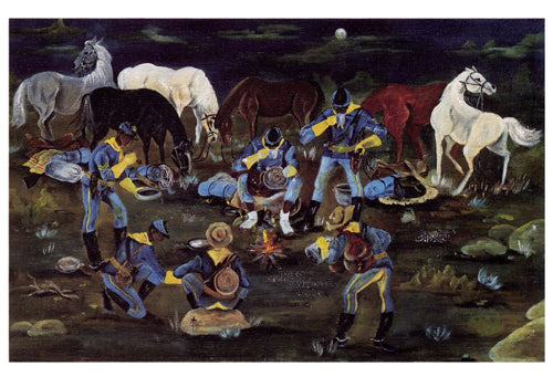 At Ease notecard by Annie Lee Wall Art Décor 5 ½ x 8 Art Print