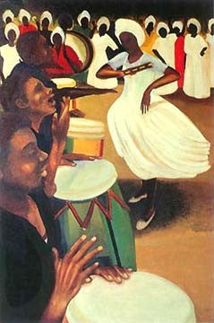 Roots & Rhythm by Bernard Hoyes Wall Art Décor 24 x 18 Art Print