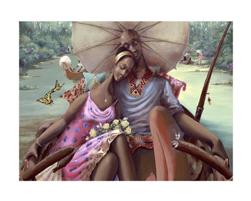 Driftin’ by John Holyfield Wall Art Décor 16 x 20 Art Print