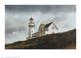 Cape Elizabeth by Douglas Brega Wall Art Décor 23 x 32 Art Print