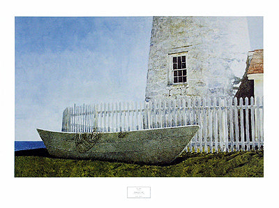 Pemaquid Dory by Gary Akers Wall Art Décor 24 x 32 Art Print