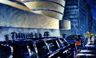 The Guggenheim Museum by Peter Bradtke Wall Art Décor 23 5/8 x 31 1/2 Art Print