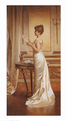 The Fan by Emmanuel Costa Wall Art Décor 24 x 12 Art Print