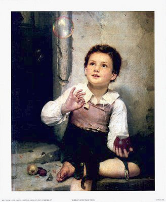 Bubbles by Franz Thone Wall Art Décor 20 x 16 Art Print