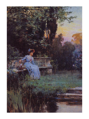 A Moment's Peace by Alfred Glendenning Wall Art Décor 28 x 21 Art Print