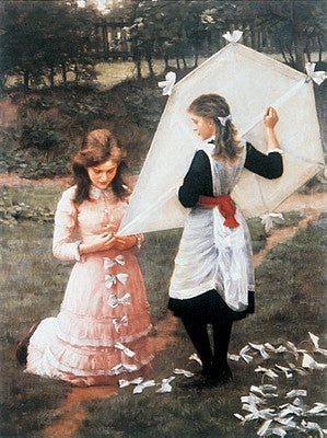 The Kite by John Morgan Wall Art Décor 28 x 22 Art Print