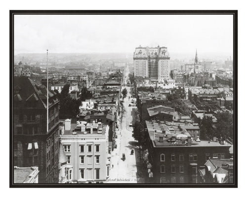 Hotel Belvedere, Baltimore, 1907 by Anon Wall Art Décor 16 x 20 Art Print