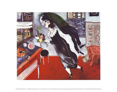 Birthday by Marc Chagall Wall Art Décor 11 x 14 Art Print