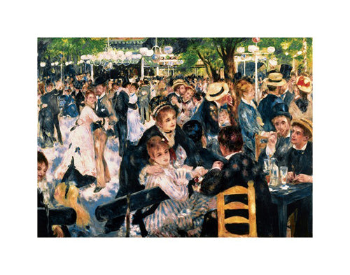 Le Moulin de la Galette by Pierre-Auguste Renoir Wall Art Décor 11 x 14 Art Print