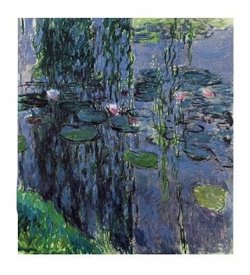 Nympheas by Claude Monet Wall Art Décor 35 1/2 x 47 Art Print