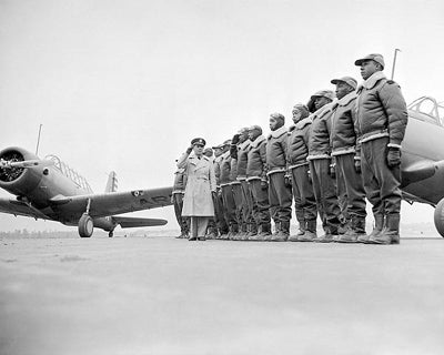 Tuskegee Airmen: First Class of Cadets, 1941 by McMahan Photo Archive Wall Art Décor 8 x 10 Art Print