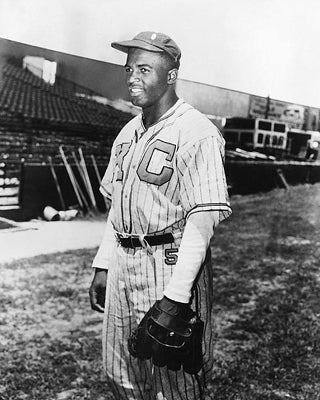 Jackie Robinson, Kansas City Monarchs, 1945 by McMahan Photo Archive Wall Art Décor 10 x 8 Art Print