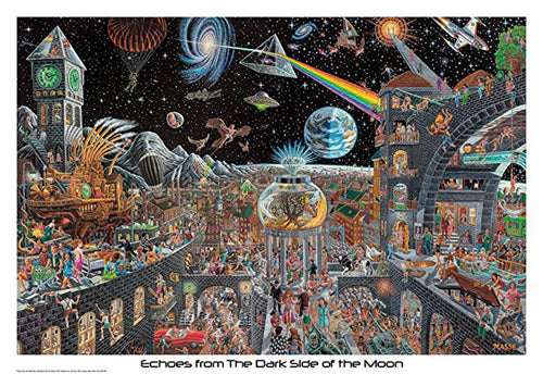 Echoes from the Dark Side of the Moon