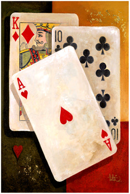 Poker King by Barbara Katz - Buy Online | Art Print Wall Decor