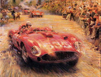 Ferarri 535 by Anon Wall Art Décor 14 ½ x 20 ½ inch Art Print