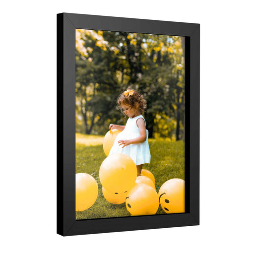 Black 25x35 Picture Frame | Slim Black Frame for Photos or Posters Art