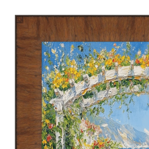 22x30 Frame Contemporary Wood Grain Honey Scoop Picture Frame