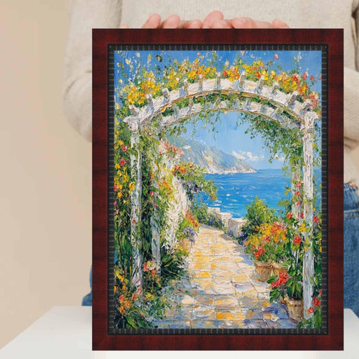 24x30 Frame Diploma Mahogany With Black Lip Picture Frame