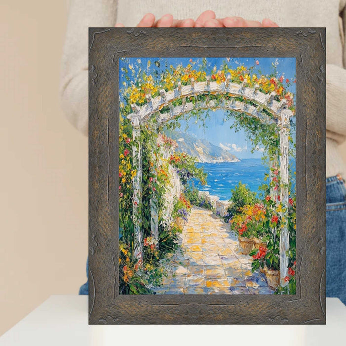 8.5x11 Frame Drift Wood Barnwood Black Wash Rustic Picture Frame