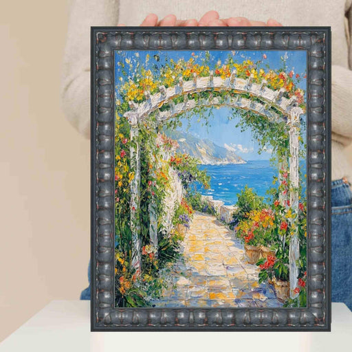 30x36 Frame Gotham Gothic Black Ornate Picture Frame